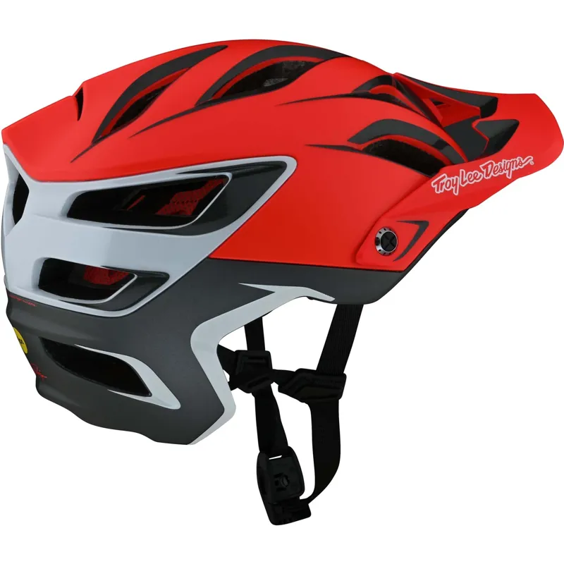 Troy Lee Designs A3 MIPS MTB Helmet - Uno Red 2 Troy Lee Designs A3 MIPS MTB Helmet - Uno Red - Image 2
