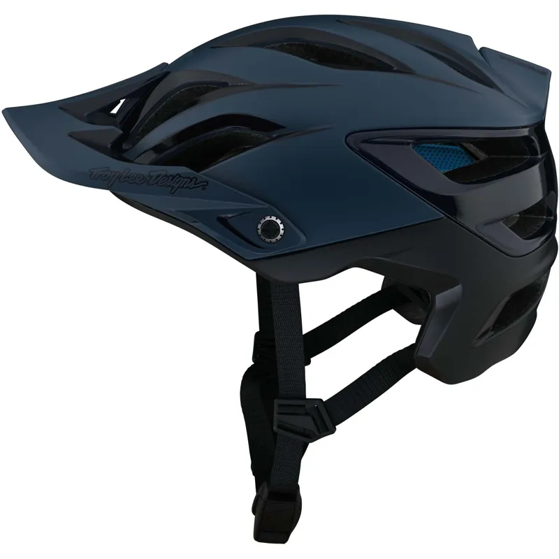 Troy Lee Designs A3 MIPS MTB Helmet - Uno Slate Blue 2 Troy Lee Designs A3 MIPS MTB Helmet - Uno Slate Blue - Image 2