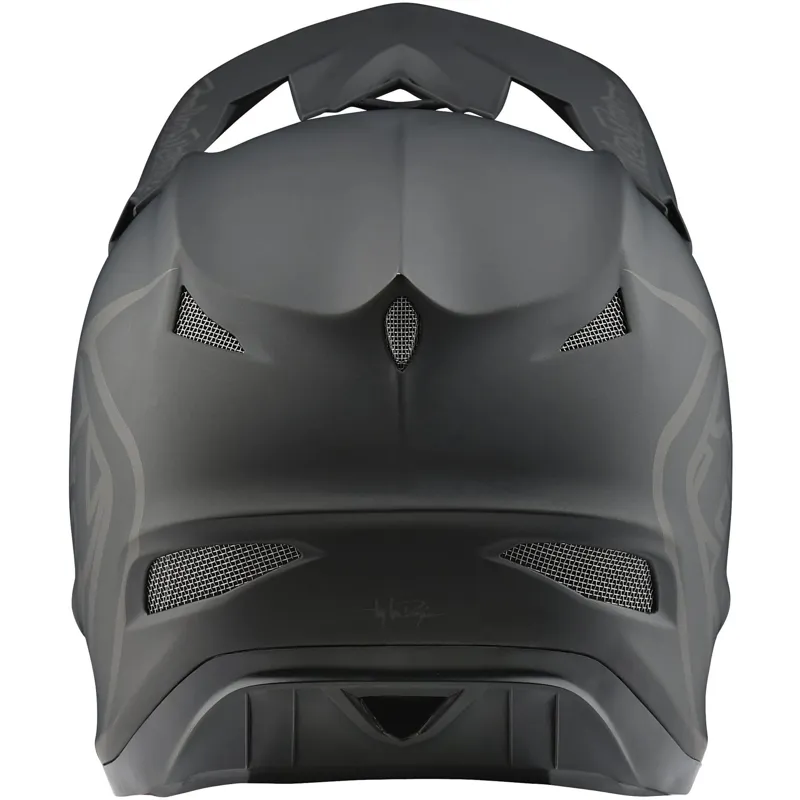 Troy Lee Designs D3 Fiberlite MIPS Full Face Helmet - Mono Black 1 Troy Lee Designs D3 Fiberlite MIPS Full Face Helmet - Mono Black