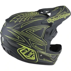 Troy Lee Designs D3 Fiberlite MIPS Full Face Helmet -Spider Stripe Yellow 17 Troy Lee Designs D3 Fiberlite MIPS Full Face Helmet -Spider Stripe Yellow -Cycle Fix TLD1985500 7