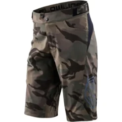 Troy Lee Designs Flowline Youth Shell Only Shorts - Spray Camo White