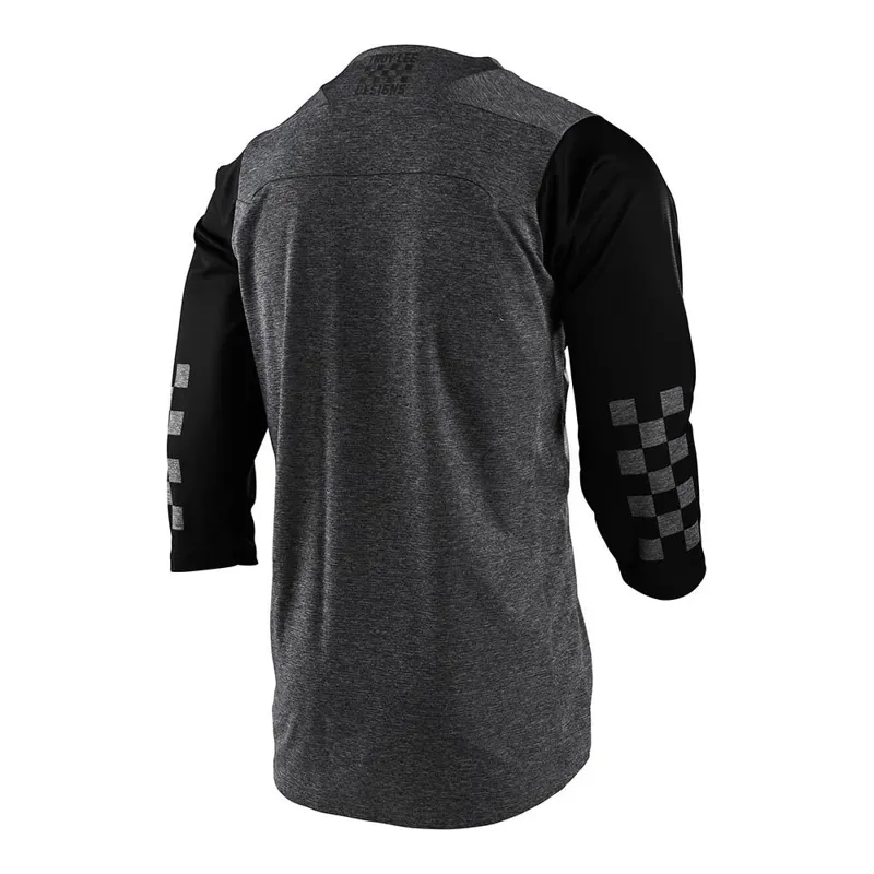 Troy Lee Designs Ruckus 3/4 Sleeve Jersey - Team 81 - Heather/Grey 1 Troy Lee Designs Ruckus 3/4 Sleeve Jersey - Team 81 - Heather/Grey