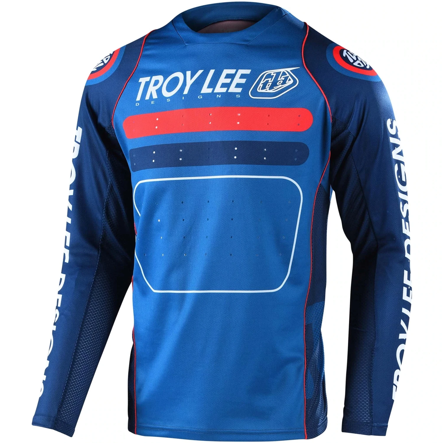 Troy Lee Designs Sprint Men's Long Sleeve Jersey - Drop In Black/Green 1 Troy Lee Designs Sprint Men's Long Sleeve Jersey - Drop In Black/Green