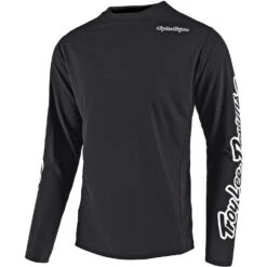 Troy Lee Designs Sprint Men's Long Sleeve Jersey - Drop In White 11 Troy Lee Designs Sprint Men's Long Sleeve Jersey - Drop In White -Cycle Fix TLD323Black 2