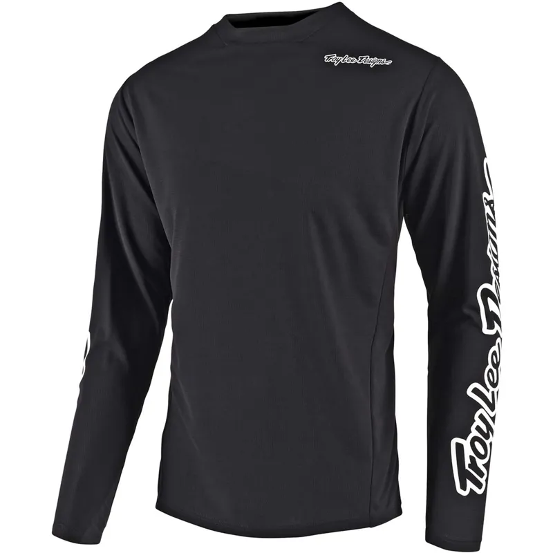Troy Lee Designs Sprint Men's Long Sleeve Jersey - Marker Glo Red 6 Troy Lee Designs Sprint Men's Long Sleeve Jersey - Marker Glo Red - Image 6