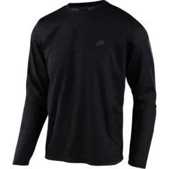 Troy Lee Designs Troy Lee Flowline Men's Long Sleeve Jersey - Plot Charcoal 8 Troy Lee Designs Troy Lee Flowline Men's Long Sleeve Jersey - Plot Charcoal -Cycle Fix TLD346Black