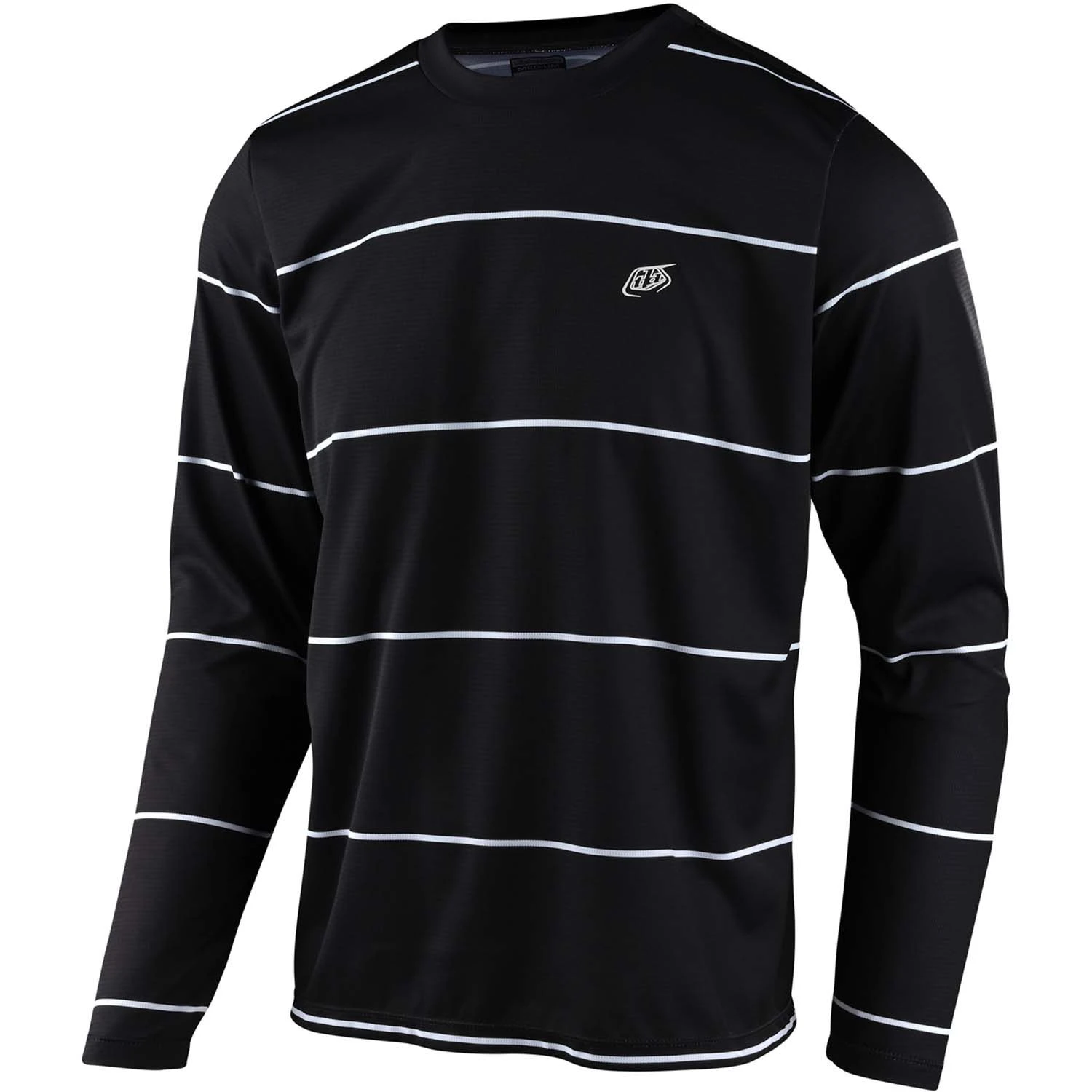 Troy Lee Designs Troy Lee Flowline Men's Long Sleeve Jersey - Plot Charcoal 5 Troy Lee Designs Troy Lee Flowline Men's Long Sleeve Jersey - Plot Charcoal - Image 5