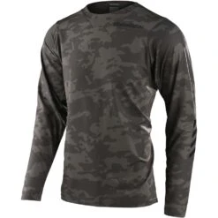 Troy Lee Designs Skyline Chill Men's Long Sleeve Jersey - Black 5 Troy Lee Designs Skyline Chill Men's Long Sleeve Jersey - Black -Cycle Fix TLD353CamoGRN