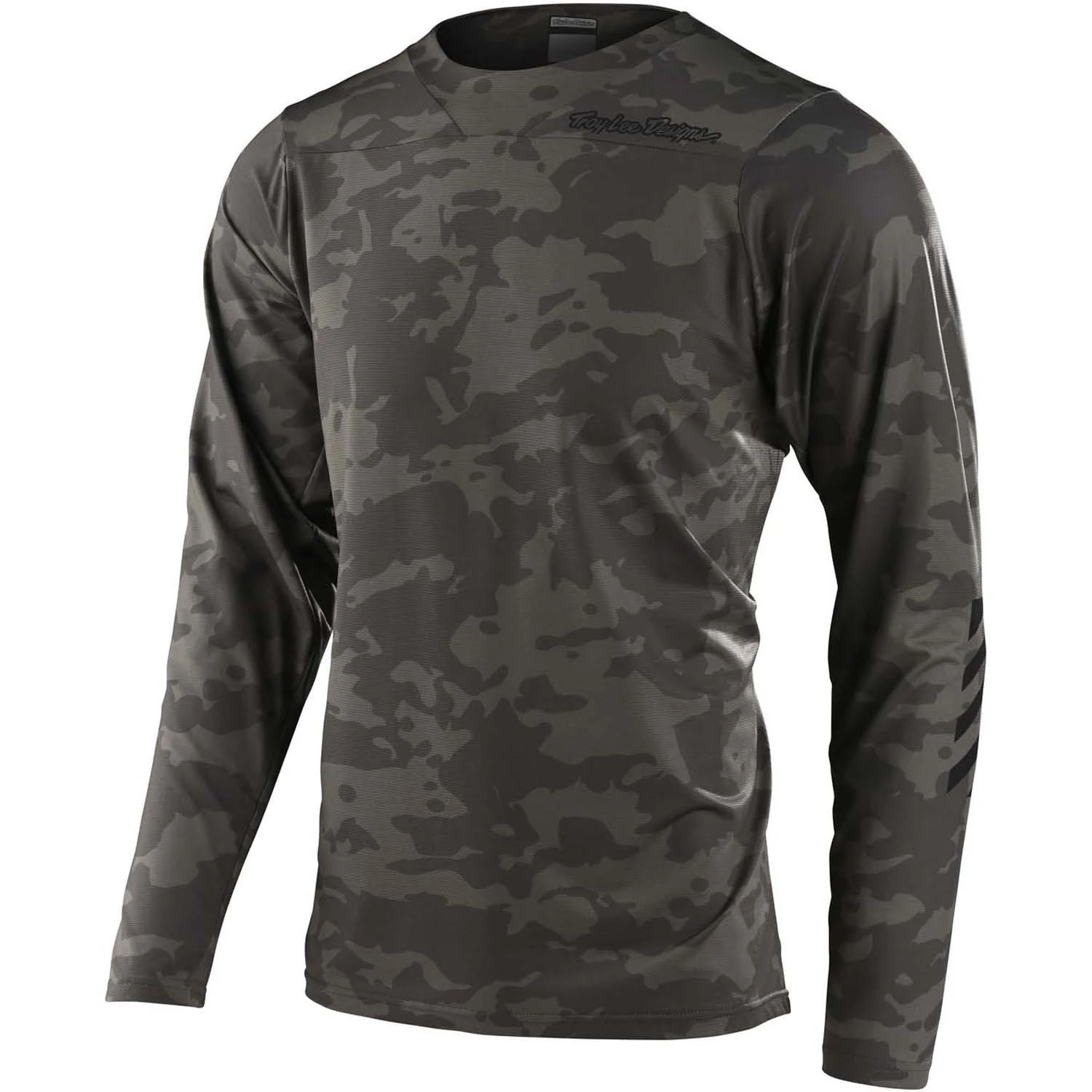 Troy Lee Designs Skyline Chill Men's Long Sleeve Jersey - Black 3 Troy Lee Designs Skyline Chill Men's Long Sleeve Jersey - Black - Image 3