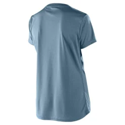 Troy Lee Designs Lilium Womens Short Sleeve Jersey - Heather Smoke Blue 6 Troy Lee Designs Lilium Womens Short Sleeve Jersey - Heather Smoke Blue -Cycle Fix TLD357786Heather SMKBLU 2
