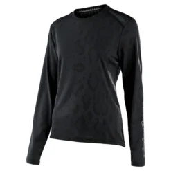Troy Lee Designs Lilium Womens Long Sleeve Jersey - Heather Ginger 5 Troy Lee Designs Lilium Womens Long Sleeve Jersey - Heather Ginger -Cycle Fix TLD358786SnakeBLK 1