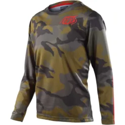 Troy Lee Designs Flowline Youth Long Sleeve Jersey - Spray Camo Army 7 Troy Lee Designs Flowline Youth Long Sleeve Jersey - Spray Camo Army -Cycle Fix TLD36552901