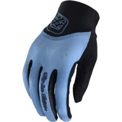 Troy Lee Designs Ace Womens Long Finger Gloves - Snake Gold -Cycle Fix TLD436SmokeyBlue 1