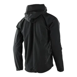 Troy Lee Designs Descent Men's Waterproof Jacket - Black 5 Troy Lee Designs Descent Men's Waterproof Jacket - Black -Cycle Fix TLD860Black 2