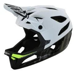 Troy Lee Designs Stage MIPS Full Face Helmet - Signature White 13 Troy Lee Designs Stage MIPS Full Face Helmet - Signature White -Cycle Fix TLD B22SF STAGE SIGNATURE WHT 07
