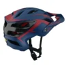 Troy Lee Designs A3 MIPS MTB Helmet - Fang Blue/Burgundy