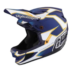 Troy Lee Designs D4 Composite MIPS Full Face Helmet - Reverb White/Blue 12 Troy Lee Designs D4 Composite MIPS Full Face Helmet - Reverb White/Blue -Cycle Fix TLD B23D1 D4CM MATRIX BLU 07