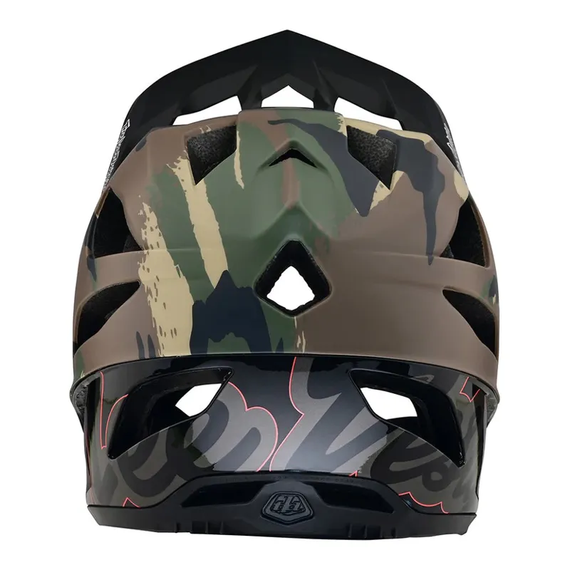 Troy Lee Designs Stage MIPS Full Face Helmet - Signature Camo Green 4 Troy Lee Designs Stage MIPS Full Face Helmet - Signature Camo Green - Image 4