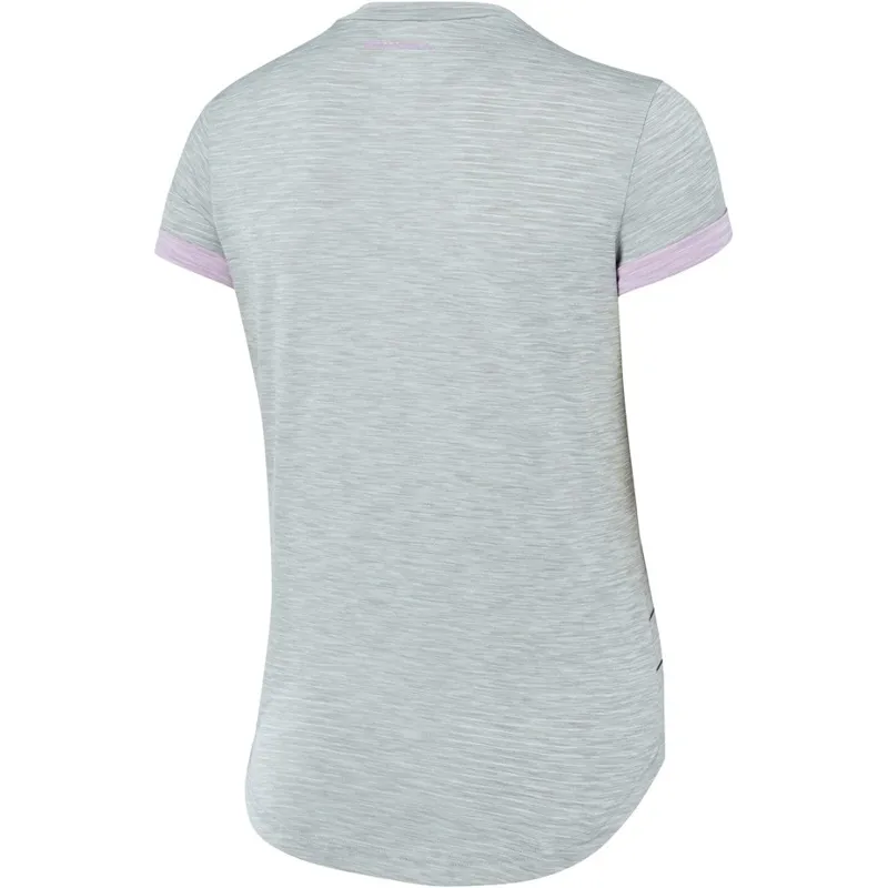 Madison Leia Womens Short Sleeve Jersey - Grey/Violet 3 Madison Leia Womens Short Sleeve Jersey - Grey/Violet - Image 3