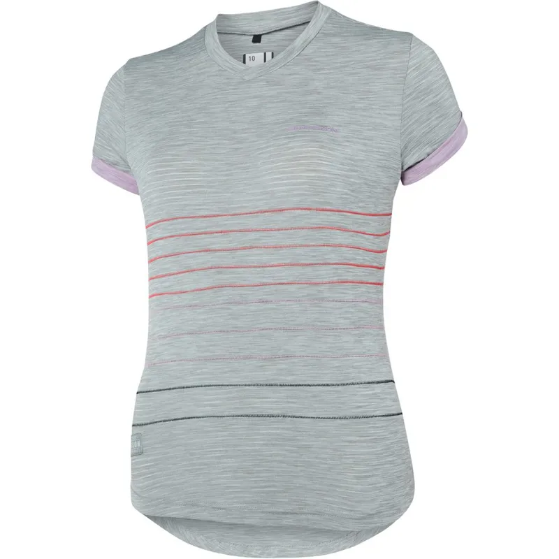 Madison Leia Womens Short Sleeve Jersey - Grey/Violet 5 Madison Leia Womens Short Sleeve Jersey - Grey/Violet - Image 5