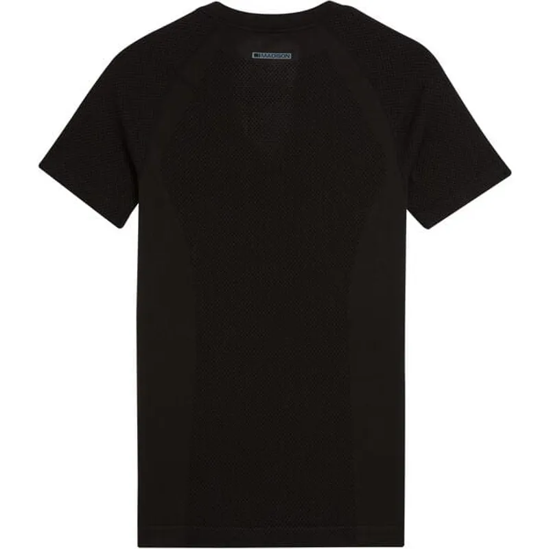 Madison Isoler Mesh Short Sleeve Men's Base Layer - Black 1 Madison Isoler Mesh Short Sleeve Men's Base Layer - Black