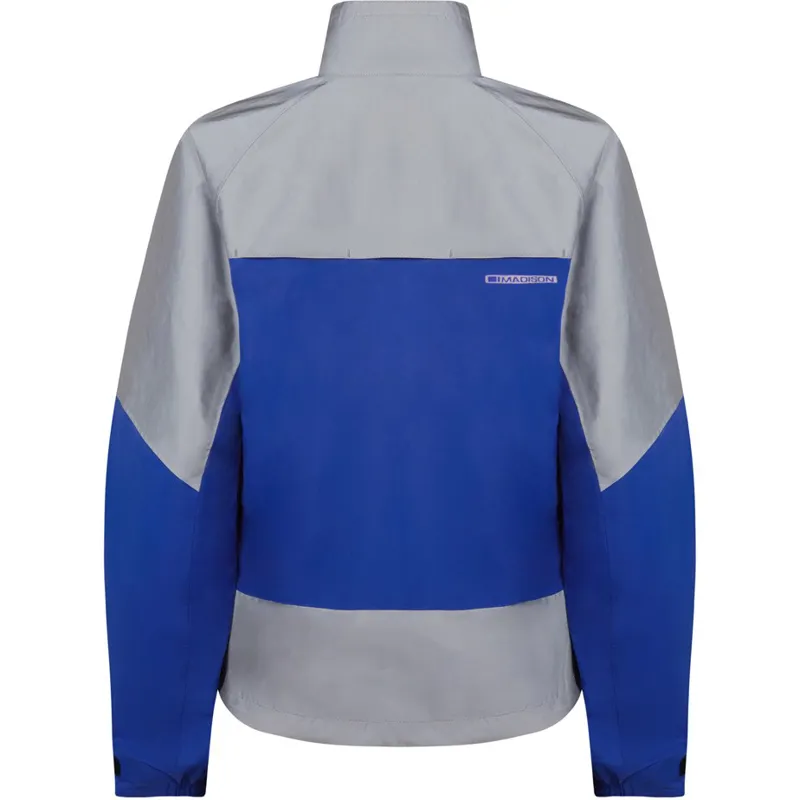 Madison Stellar Reflective Waterproof Women's Jacket - Blue 2 Madison Stellar Reflective Waterproof Women's Jacket - Blue - Image 2