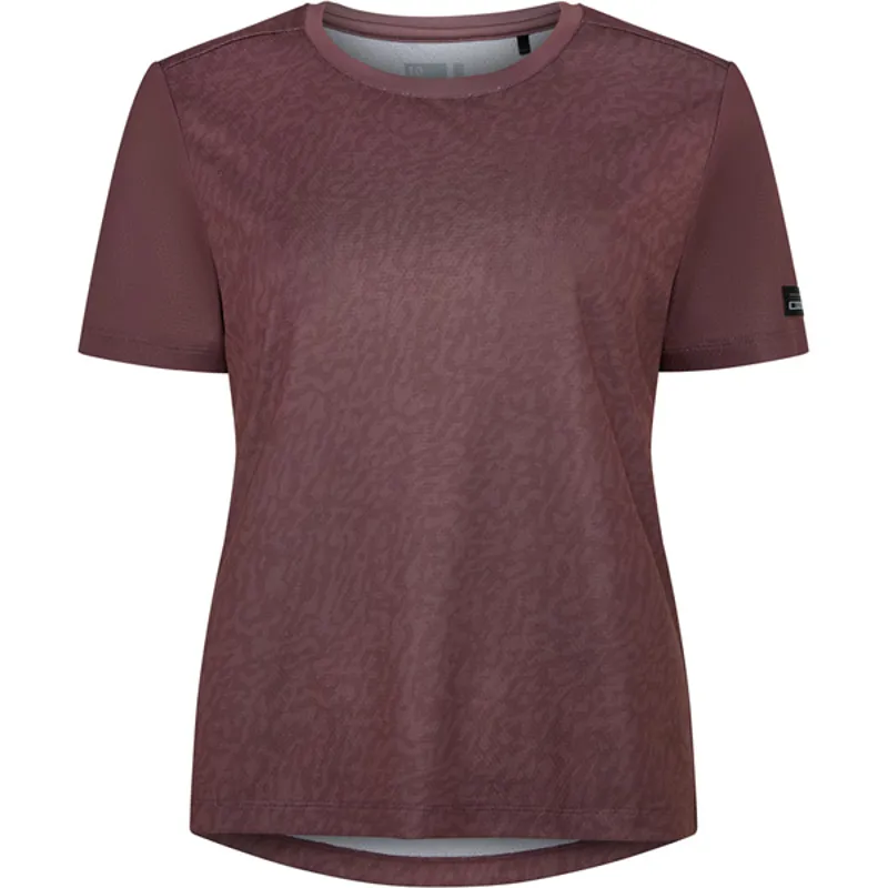 Madison Roam Short Sleeve Performance Womens Tee - Mauve 2 Madison Roam Short Sleeve Performance Womens Tee - Mauve - Image 2