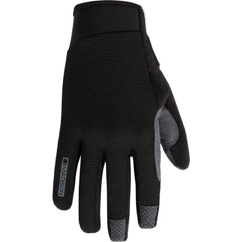 Madison Freewheel Trail Long Finger Gloves - Black 1 Madison Freewheel Trail Long Finger Gloves - Black