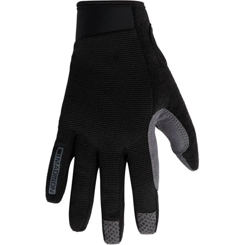 Madison Freewheel Women's Long Finger Gloves - Black 1 Madison Freewheel Women's Long Finger Gloves - Black