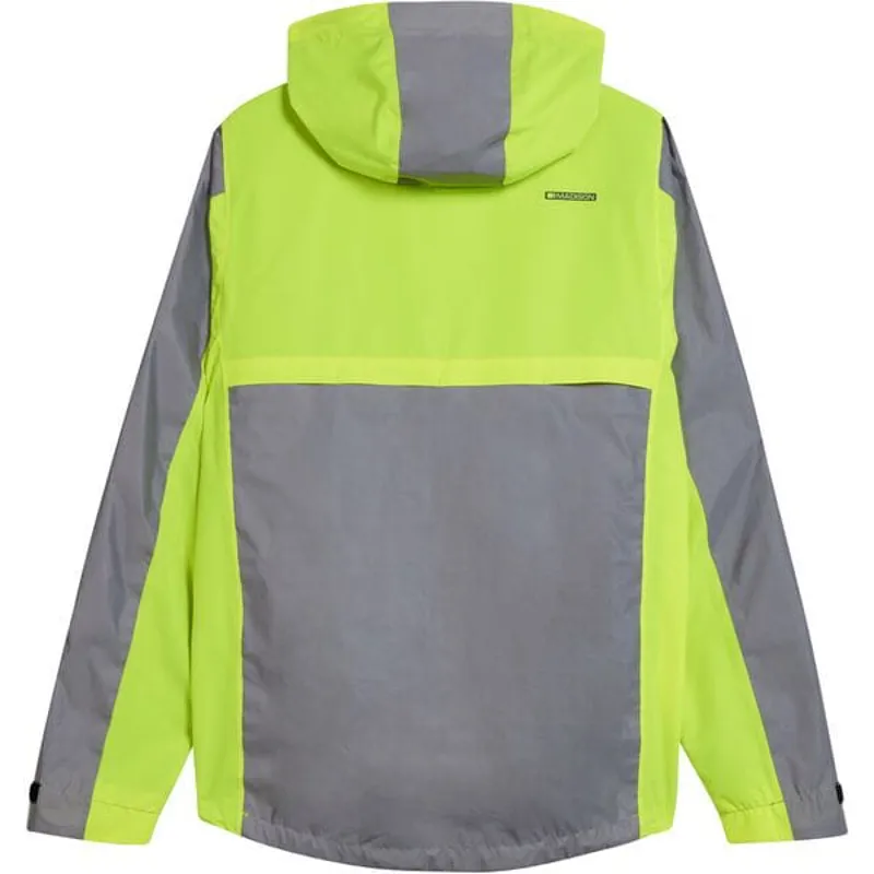 Madison Stellar FiftyFifty Reflective Men's Jacket - Yellow/Silver 1 Madison Stellar FiftyFifty Reflective Men's Jacket - Yellow/Silver