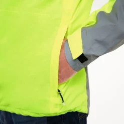 Madison Stellar FiftyFifty Reflective Men's Jacket - Yellow/Silver 12 Madison Stellar FiftyFifty Reflective Men's Jacket - Yellow/Silver -Cycle Fix VARMCL21W10Hi vizYELSIL 4