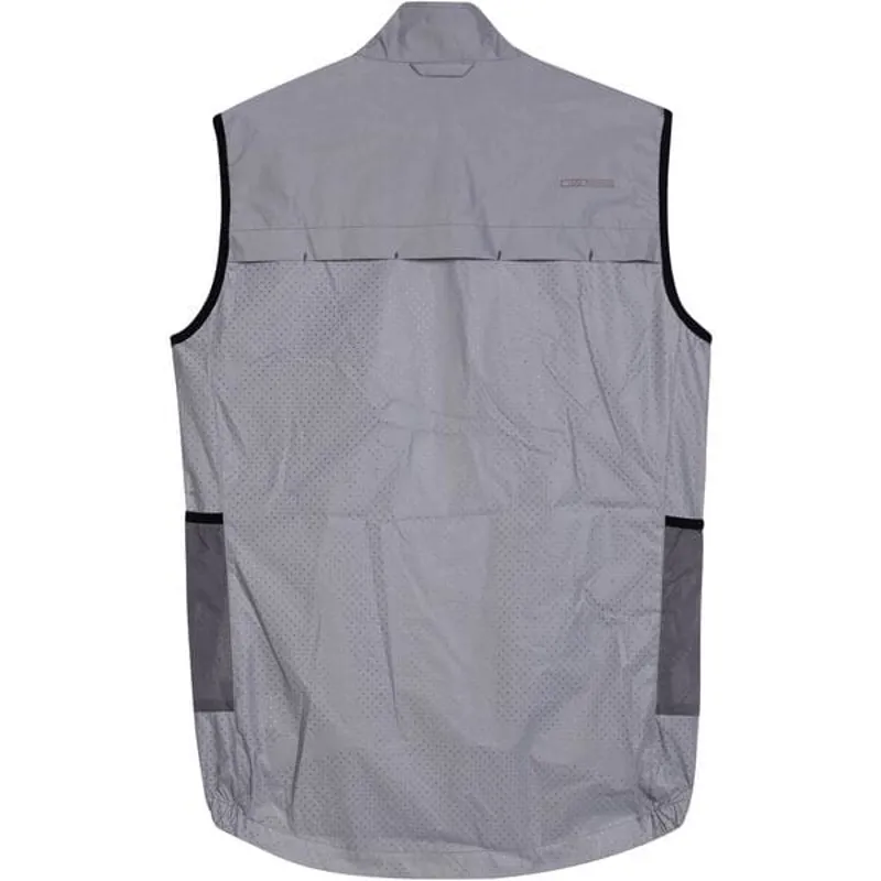 Madison Stellar Shine Reflective Men's Gilet - Silver 5 Madison Stellar Shine Reflective Men's Gilet - Silver - Image 5