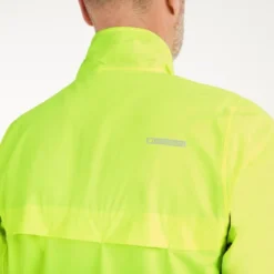 Madison Protec 2-Layer Waterproof Men's Jacket - Hi-Viz Yellow