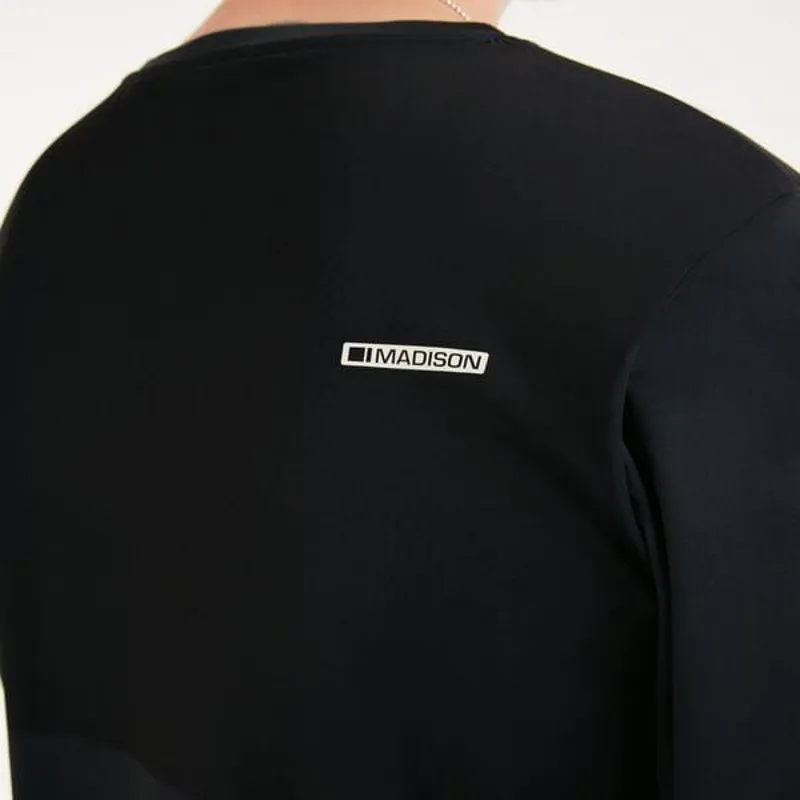 Madison Zenith Thermal Long Sleeve Men's Jersey - Black 1 Madison Zenith Thermal Long Sleeve Men's Jersey - Black
