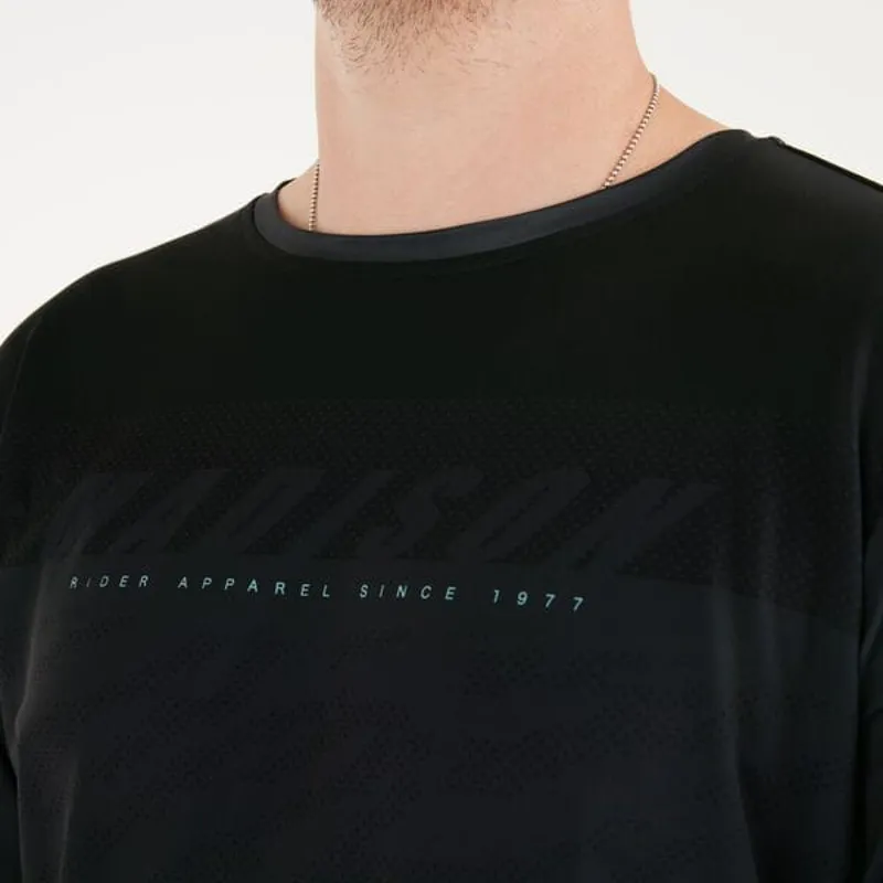 Madison Zenith Thermal Long Sleeve Men's Jersey - Black 3 Madison Zenith Thermal Long Sleeve Men's Jersey - Black - Image 3