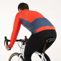 Madison Sportive Thermal Men's Long Sleeve Jersey - Chilli Red/Navy 13 Madison Sportive Thermal Men's Long Sleeve Jersey - Chilli Red/Navy -Cycle Fix VARMCL21W35RED 5