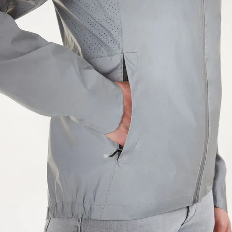 Madison Stellar Shine Reflective Waterproof Women's Jacket - Silver 2 Madison Stellar Shine Reflective Waterproof Women's Jacket - Silver - Image 2