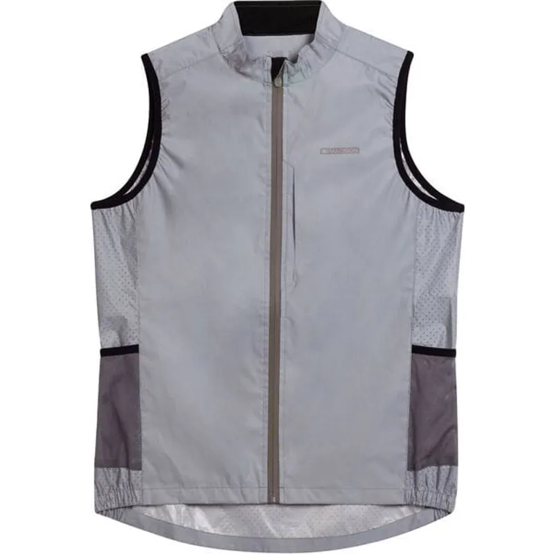 Madison Stellar Shine Reflective Women's Gilet - Silver 1 Madison Stellar Shine Reflective Women's Gilet - Silver