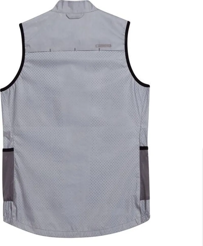 Madison Stellar Shine Reflective Women's Gilet - Silver 4 Madison Stellar Shine Reflective Women's Gilet - Silver - Image 4