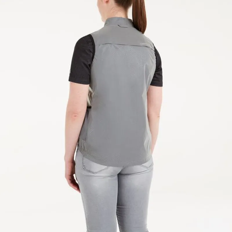 Madison Stellar Shine Reflective Women's Gilet - Silver 2 Madison Stellar Shine Reflective Women's Gilet - Silver - Image 2