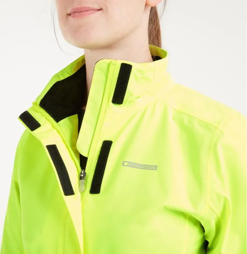 Madison Protec 2-Layer Waterproof Youth Jacket - Yellow 4 Madison Protec 2-Layer Waterproof Youth Jacket - Yellow - Image 4