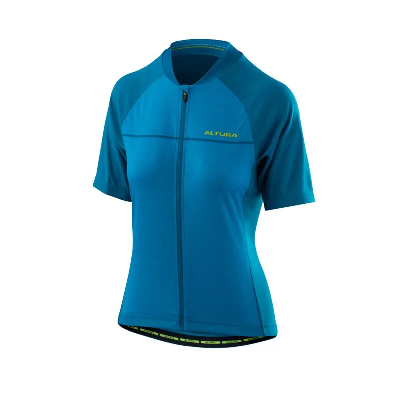 Altura Airstream 2 Womens Short Sleeve Jersey - Vivid Blue/Tile Blue 2 Altura Airstream 2 Womens Short Sleeve Jersey - Vivid Blue/Tile Blue - Image 2