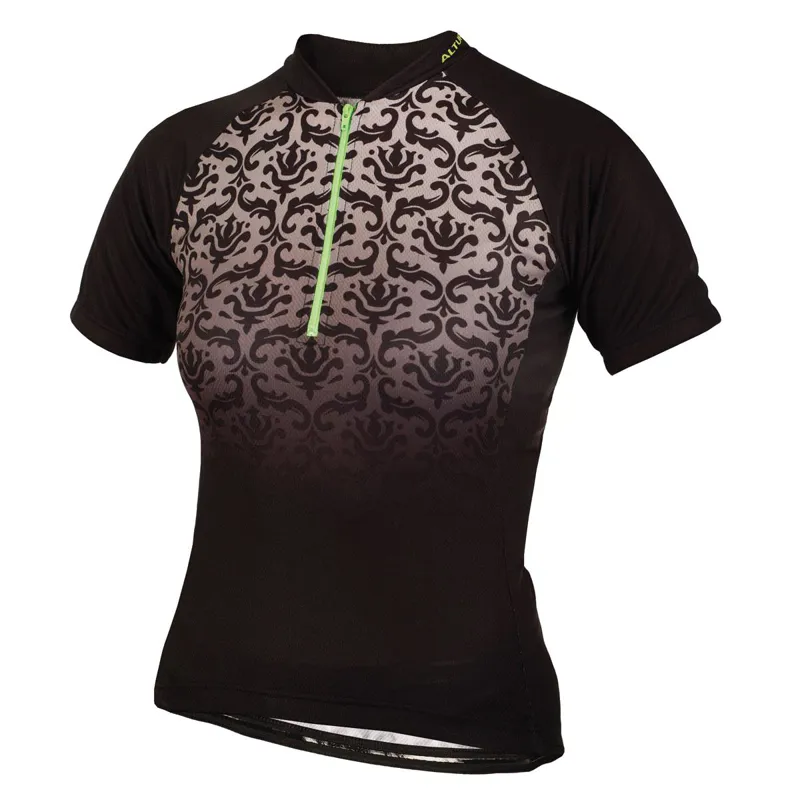 Altura Baroque Womens Short Sleeve Jersey - Black 1 Altura Baroque Womens Short Sleeve Jersey - Black