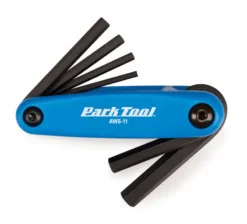 Park Tool AWS-11 Fold-up Hex Wrench Set: 3-6/8/10 Mm