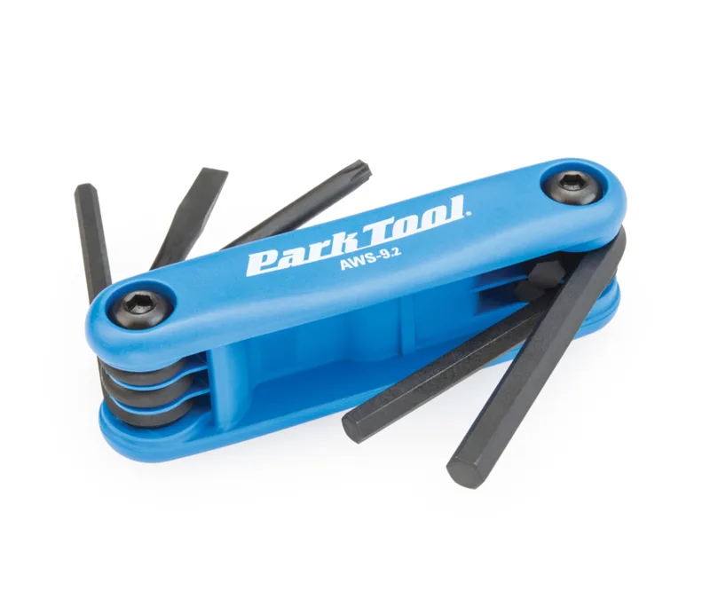 Park Tool AWS-9.2 Fold-up Hex Wrench And Screwdriver Set 1 Park Tool AWS-9.2 Fold-up Hex Wrench And Screwdriver Set