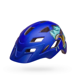 Bell Sidetrack Child Helmet - 47-54cm - Wavy Checks/Matte Black 32 Bell Sidetrack Child Helmet - 47-54cm - Wavy Checks/Matte Black -Cycle Fix bell sidetrack child bike helmet t rex matte blue front left