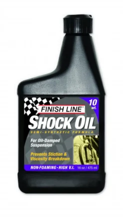 Finish Line Shock Oil 7 Finish Line Shock Oil -Cycle Fix big fl shk us 16oz 10w ma 0811 bs act