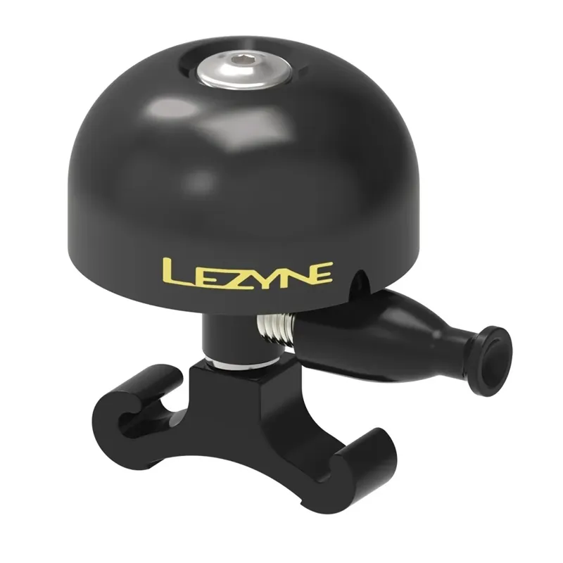 Lezyne Classic Brass Bell - Black 1 Lezyne Classic Brass Bell - Black