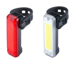BBB BLS-138 Signal Front And Rear USB LED Light Set - Black