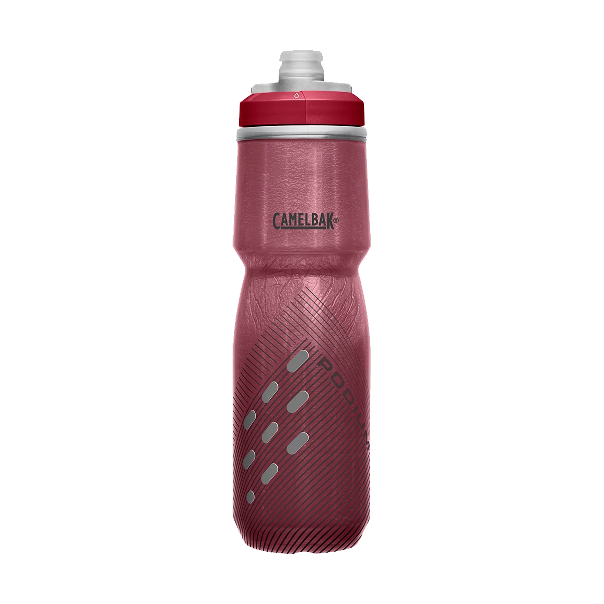 Camelbak Podium Chill Insulated Bottle - 710ml - Fiery Red/White 5 Camelbak Podium Chill Insulated Bottle - 710ml - Fiery Red/White - Image 5